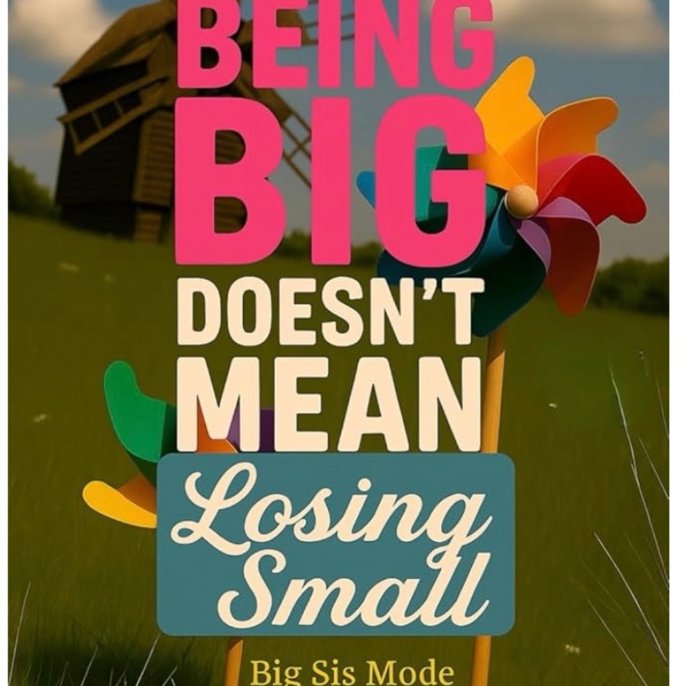 Being Big Doesn’t Mean Losing Small children’s book available on Amazon
